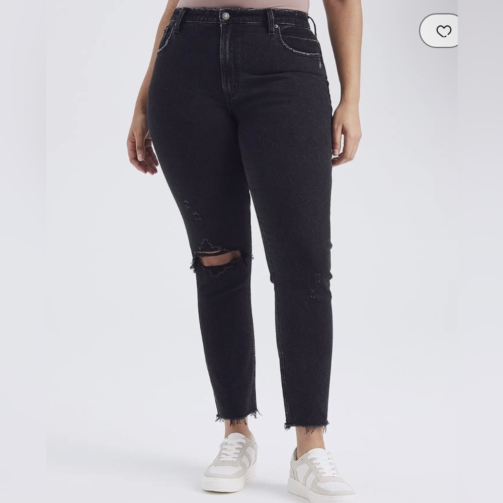 Abercrombie & Fitch Curve Love High Rise Skinny Jeans size 8
